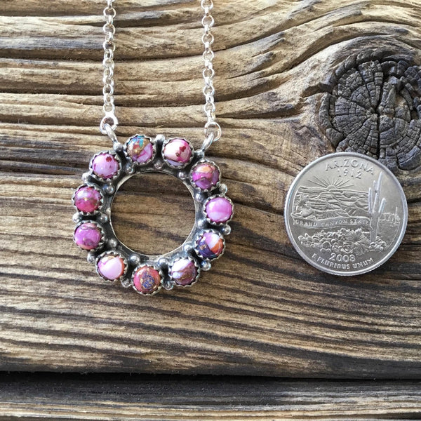 Dahlia Circle necklace