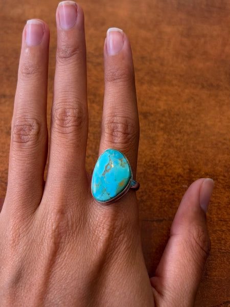 Jodi Turquoise ring, Size 8