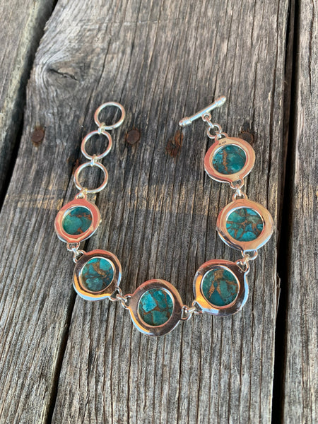 Mohave Turquoise Toggle bracelet