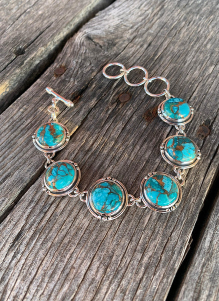 Mohave Turquoise Toggle bracelet