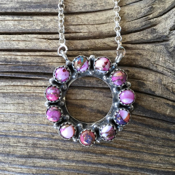Dahlia Circle necklace
