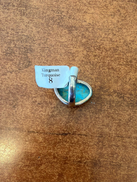 Jodi Turquoise ring, Size 8