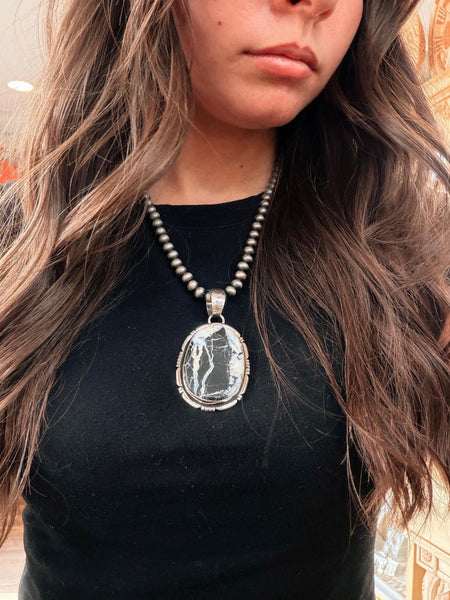 A White Buffalo pendant
