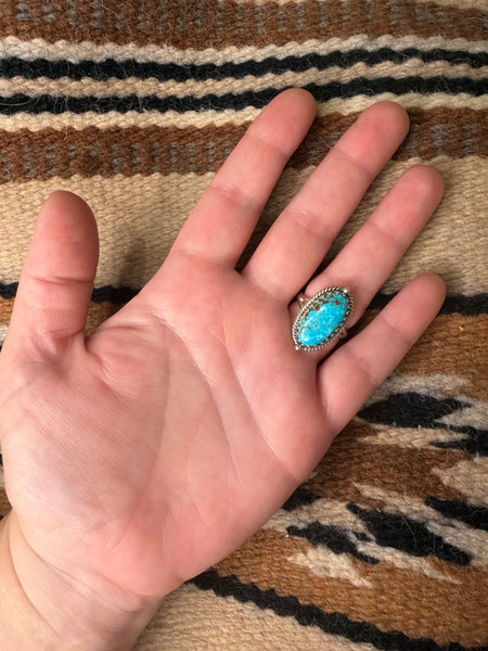 Turquoise ring size 9