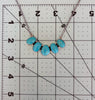 Five Stone Turquoise necklace