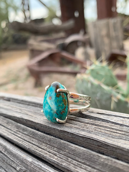 Nugget of Turquoise ring size 9