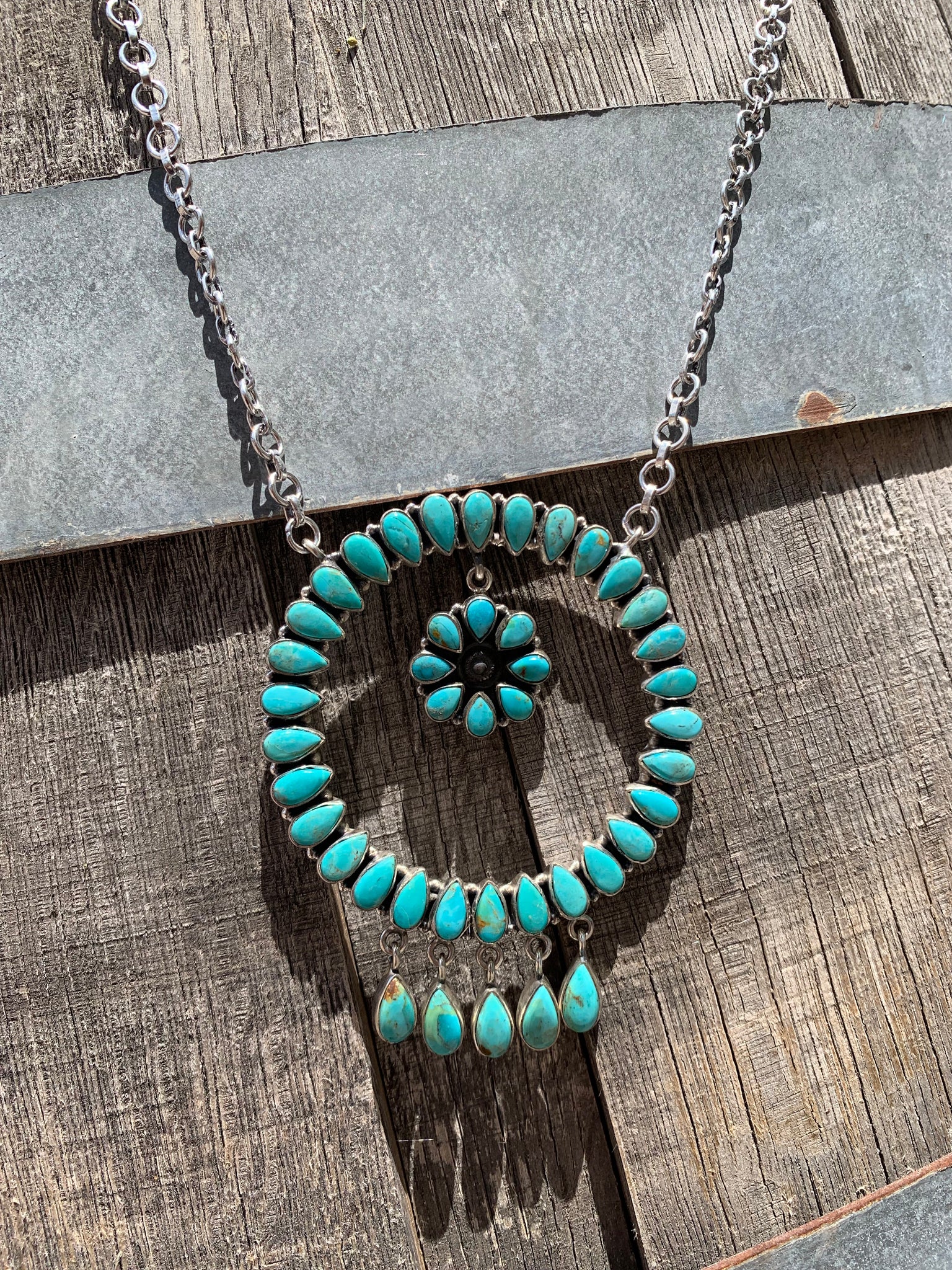 Statement Turquoise necklace