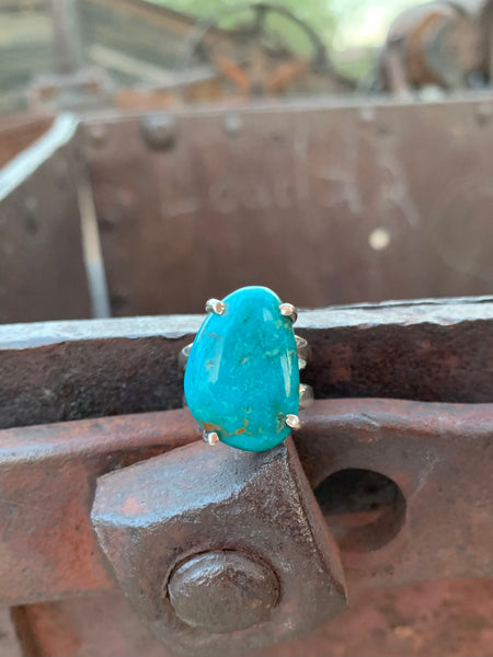 Nugget of Turquoise ring size 7