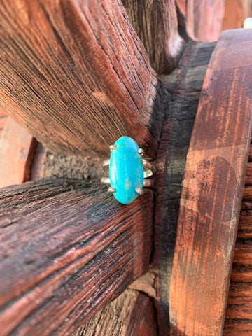 Nugget of Turquoise ring size 8