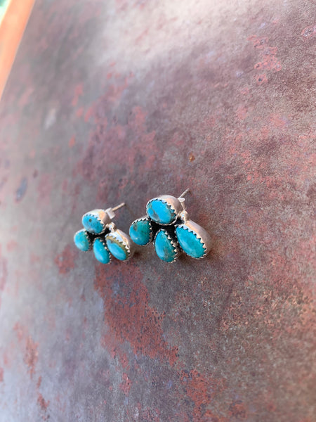 Turquoise Post earrings