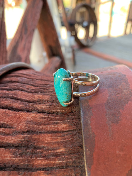 Nugget of Turquoise ring size 8