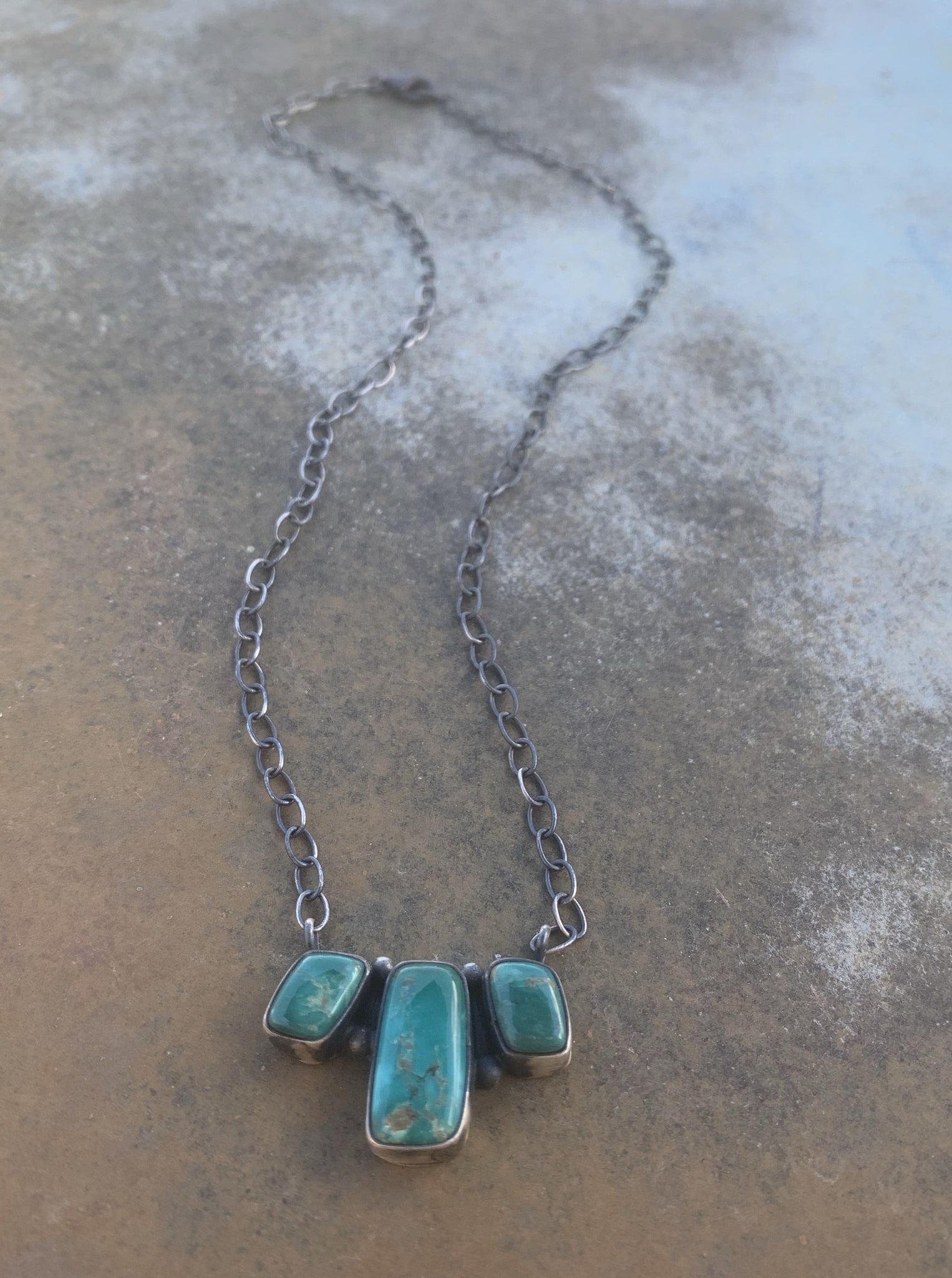 Turquoise Bar necklace