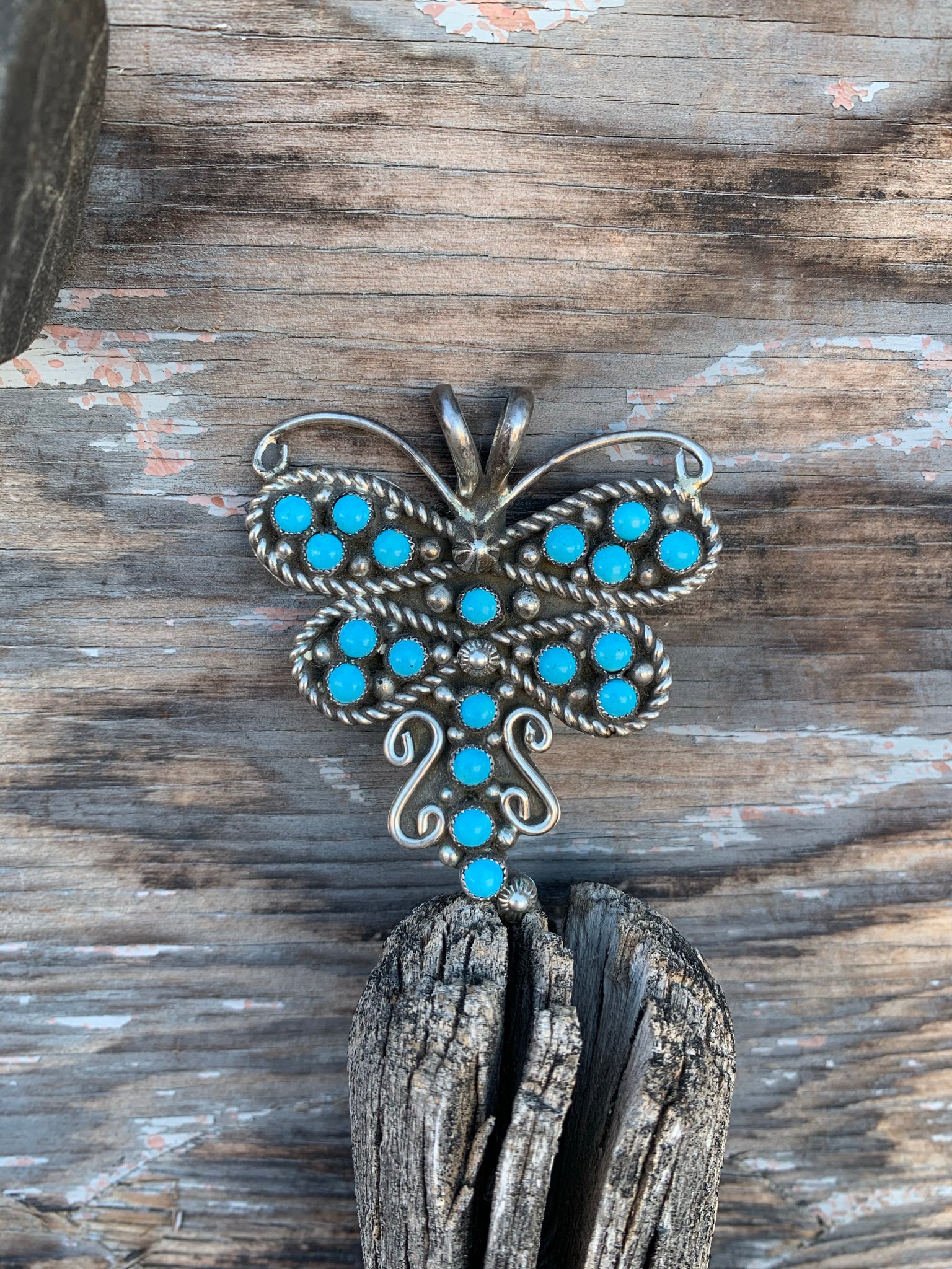 Dragonfly Turquoise Pendant