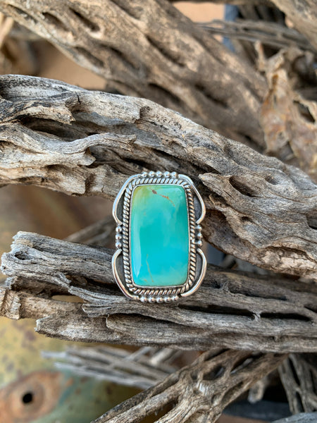Ombre Number 8 Turquoise ring size 6 1/2