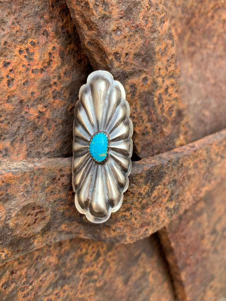 Statement Concho ring size 7 1/2