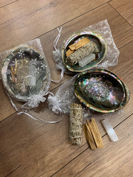 Smudge Abalone Sage Set