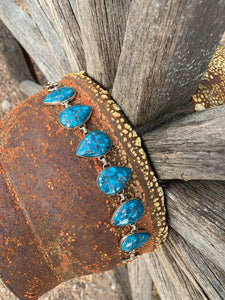 Mohave Turquoise Toggle bracelet