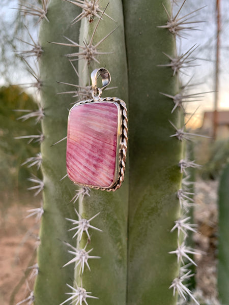 Purple Spiny Oyster Shell pendant
