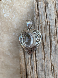 Heart of Quartz pendant