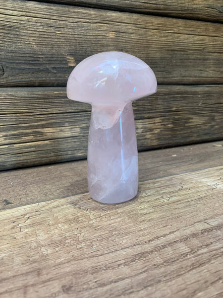 Mushroom of Rose Quartz