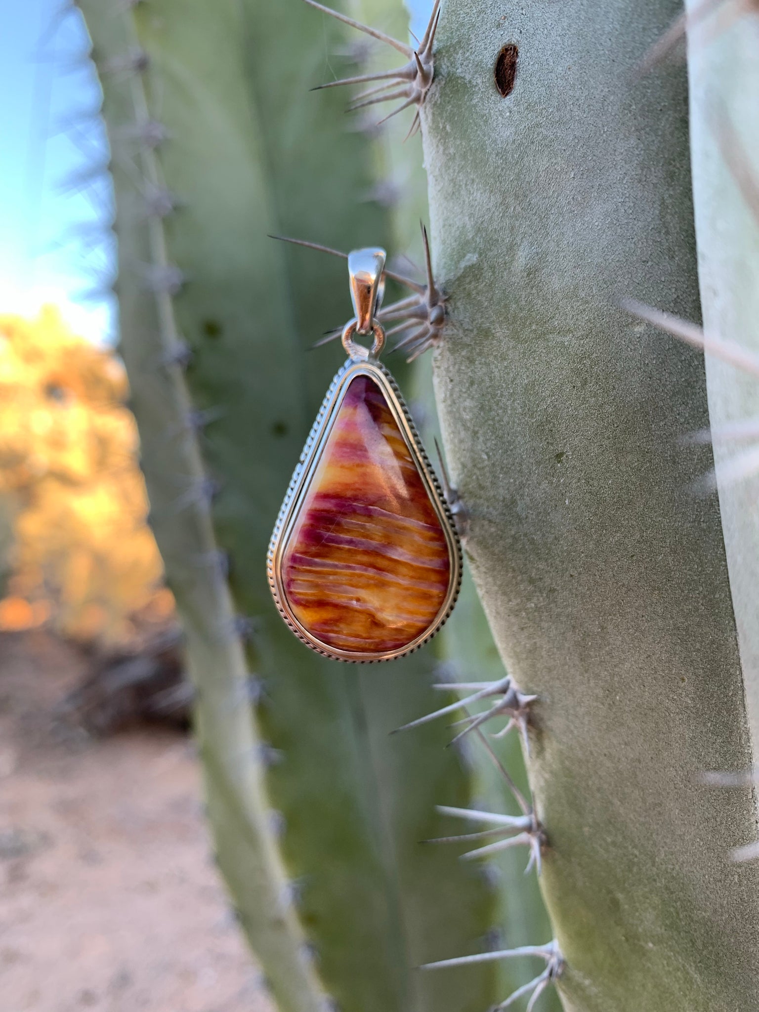 Spiny Oyster Shell pendant
