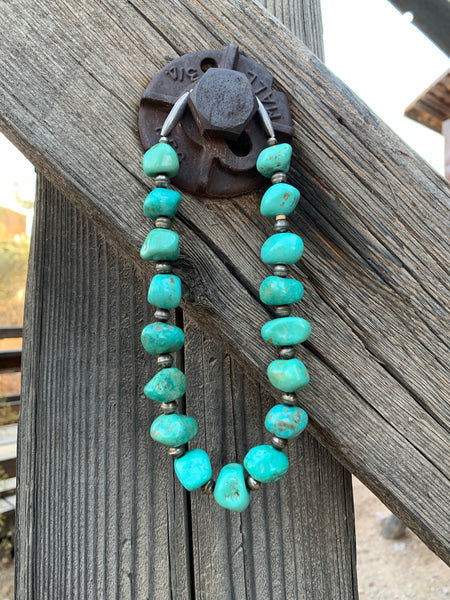 Royston Turquoise Nugget necklace