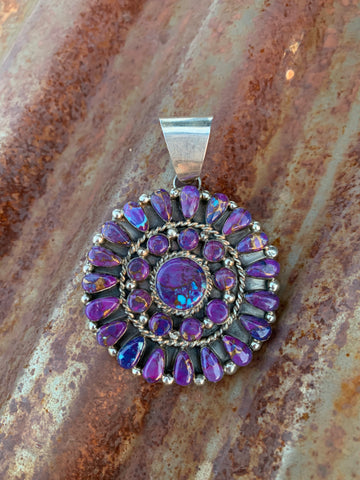 A Purple Mohave Turquoise pendant